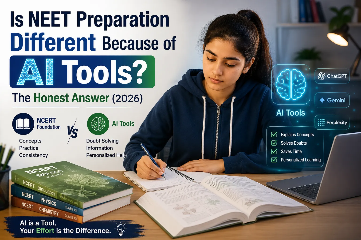 Is NEET Preparation Different Because of AI Tools? The Honest Answer (2026)